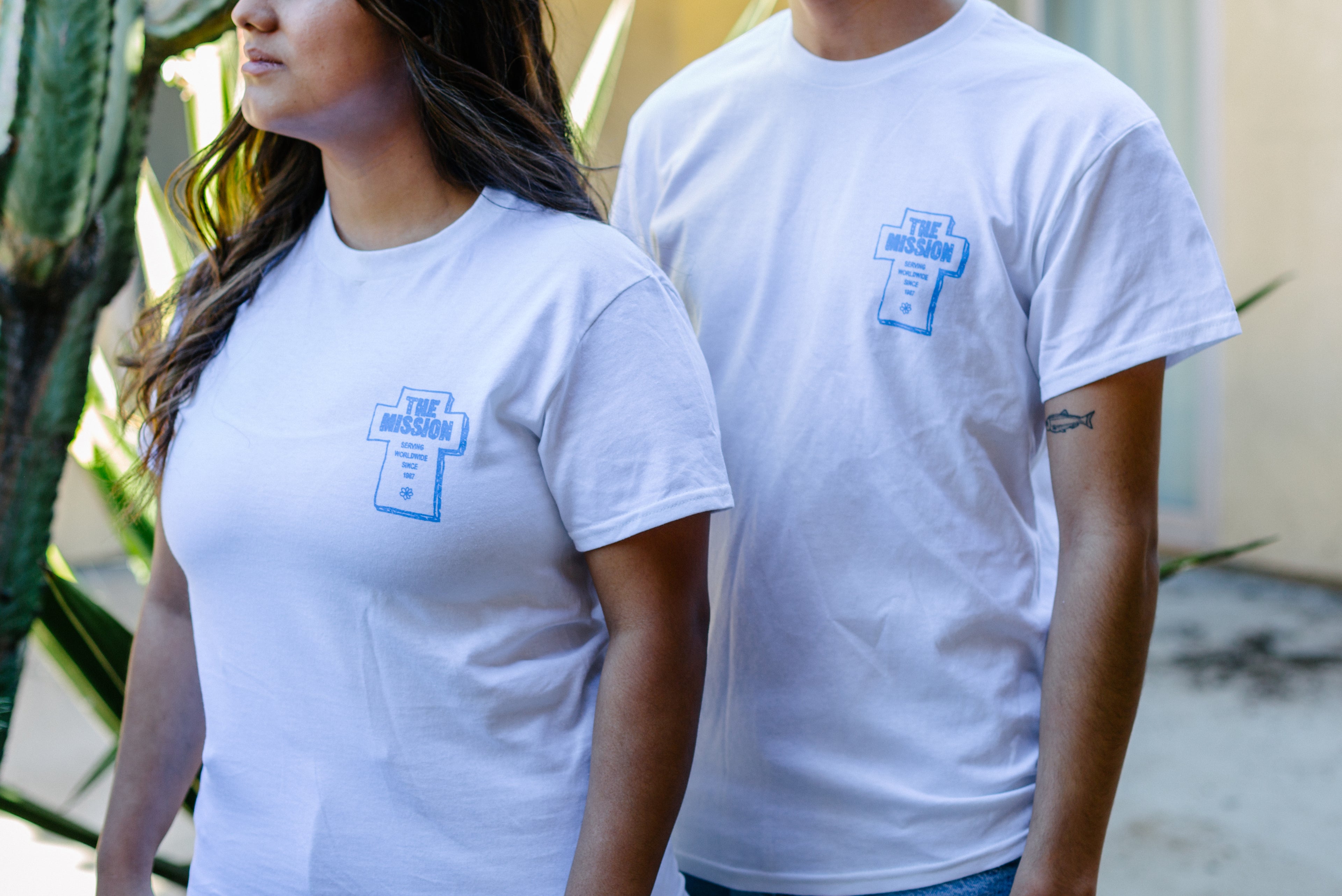 The Chunky Cross Tee