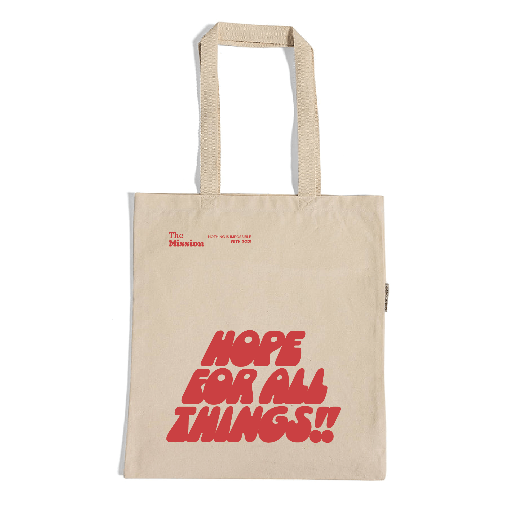 Nothing is impossible Totebag