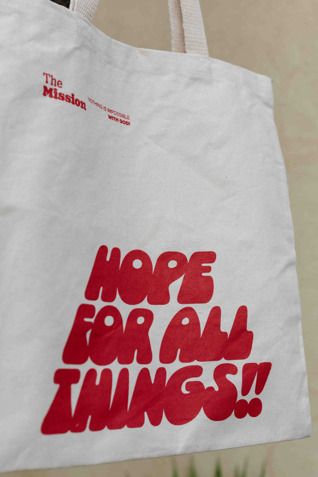 Nothing is impossible Totebag