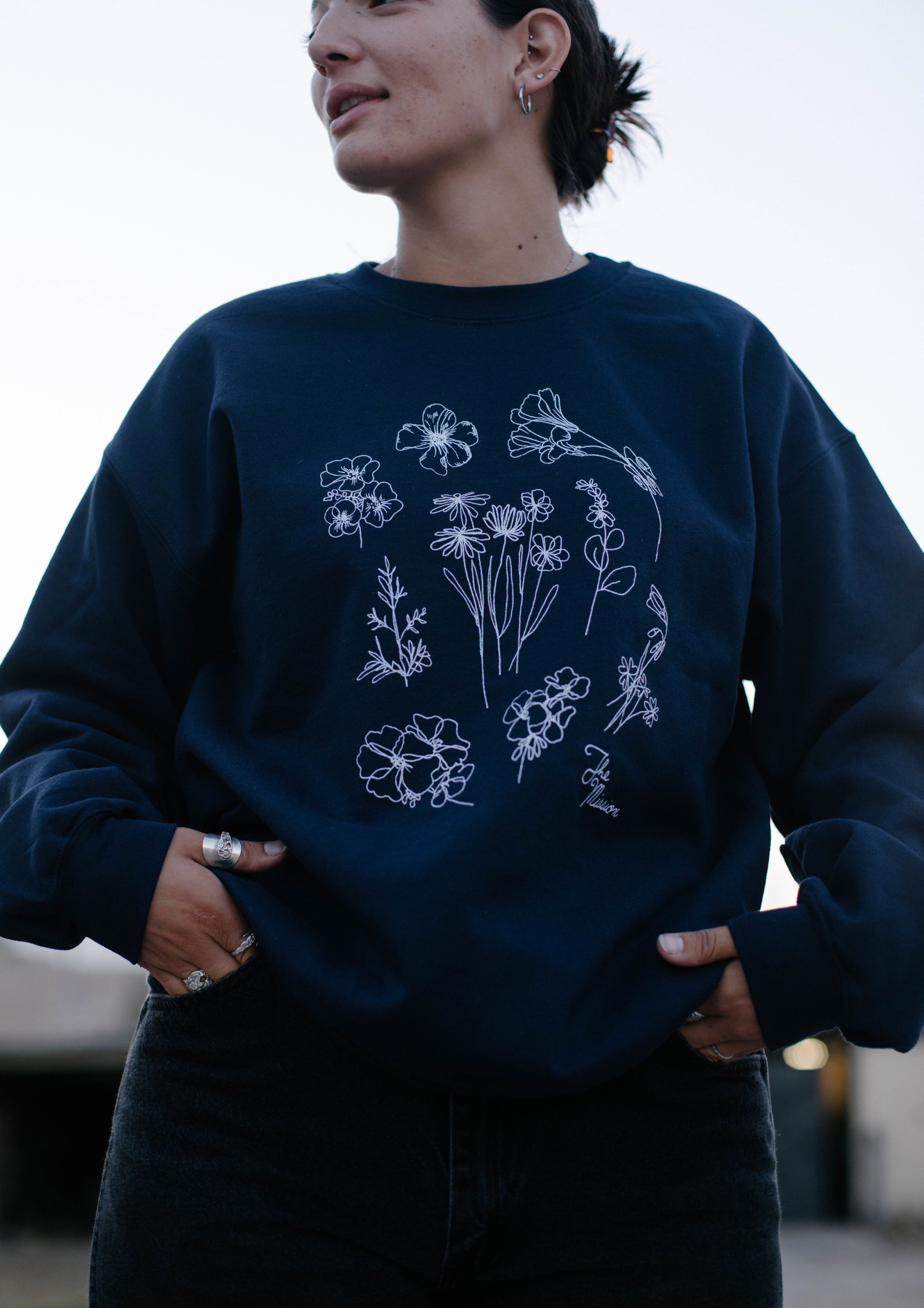 The Floral Crewneck